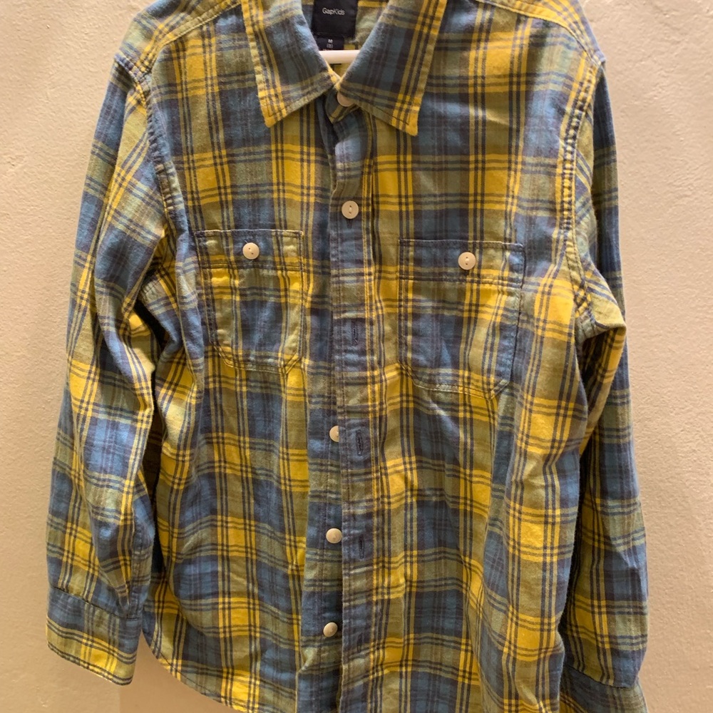 Boys GAP Cotton button down Cotton shirt